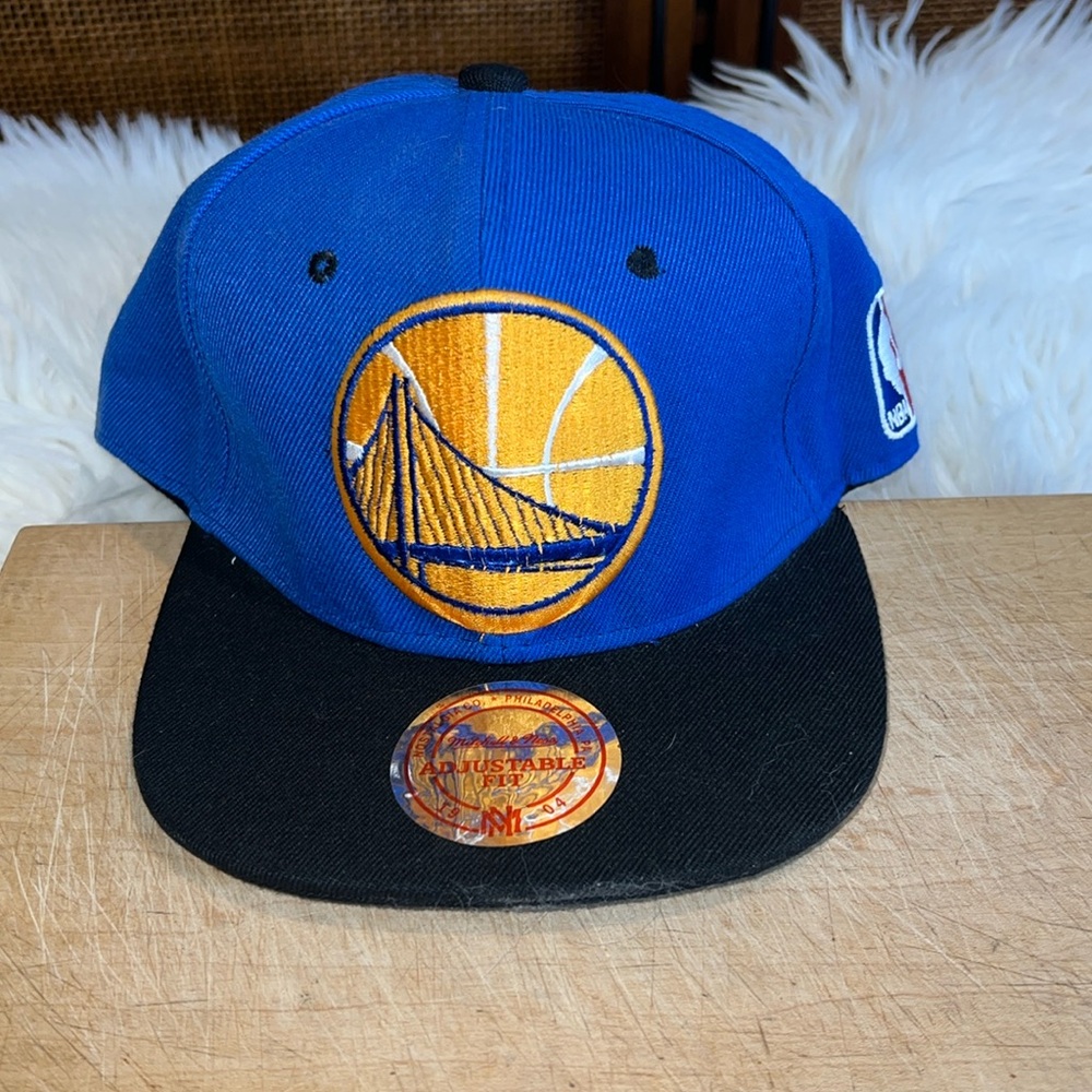 Mitchell & Ness Hardwood Classics Warriors Snapback Hat